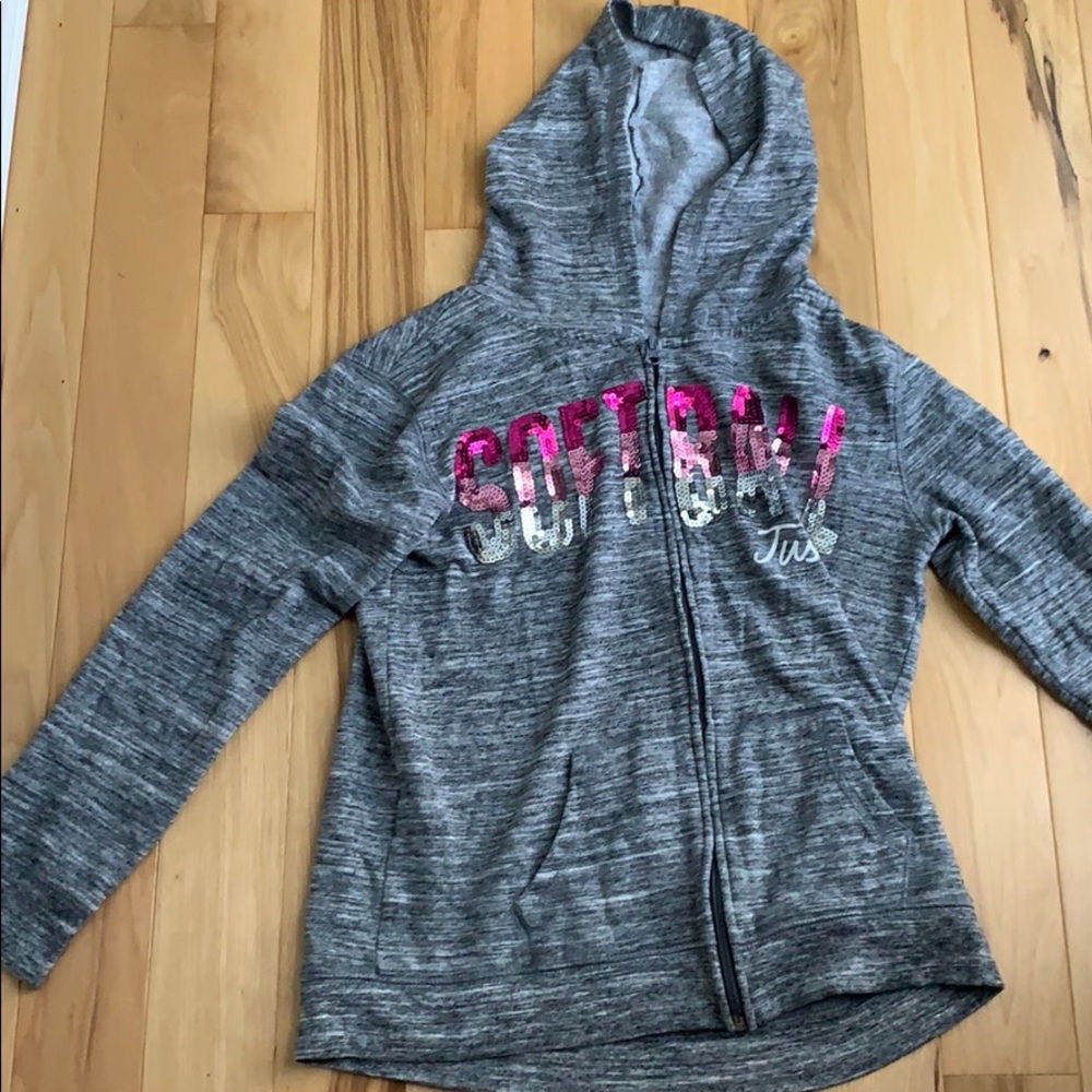Justice softball sweatshirt